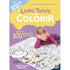 Livro-Tapete para Colorir "Mais de 100 Desenhos Incríveis" da Todolivro, capa com menina colorindo. — Plenitude