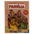 Livro infantil "Manoel e Sua Família" da Mammoth World, capa com mamutes e texto em laranja. — Plenitude