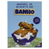 Livro Mamute Manoel, O: Manoel Se Diverte no Banho da Mammoth World, capa azul com mamute tomando banho. — Plenitude