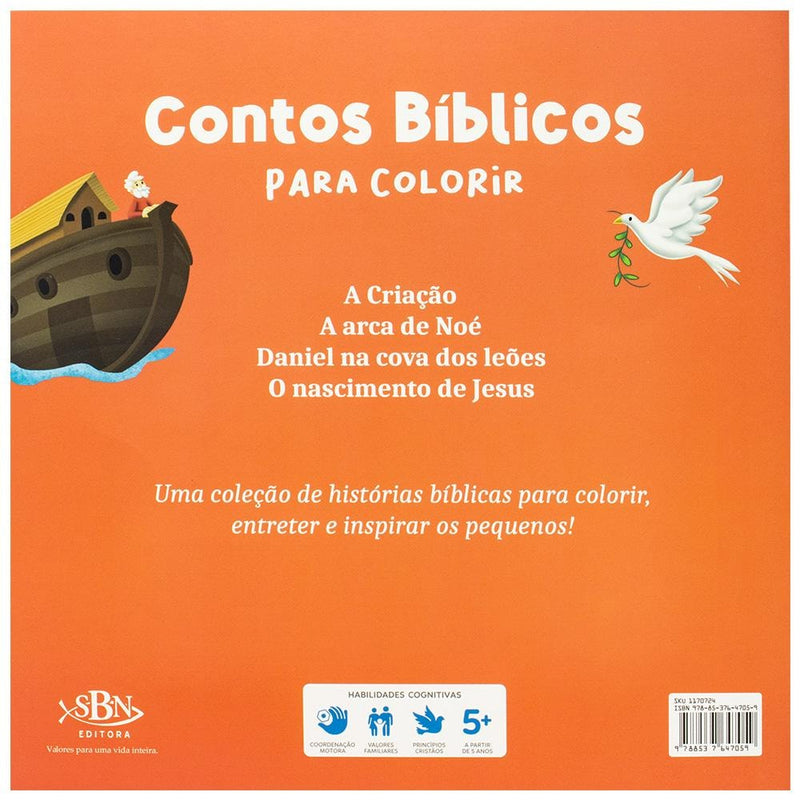 Contos Bíblicos para Colorir: a Arca de Noé | Suelen Katerine A. Santos