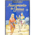 Livro Clássicos da Bíblia: Nascimento de Jesus, por Cristina Marques. Capa azul escura com ilustração de Maria, José e o burro sob uma estrela. — Plenitude