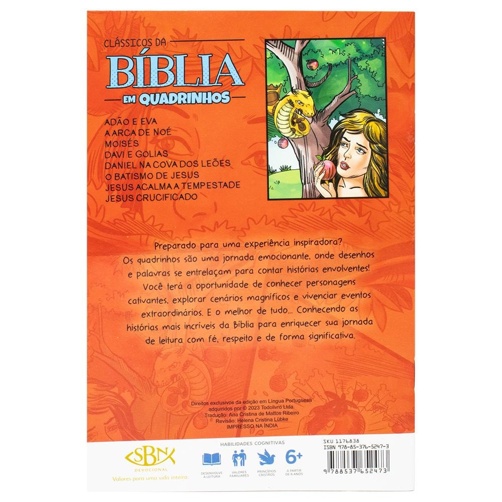 Clássicos da Bíblia em Quadrinhos: Adão e Eva | Brijbasi Art Press Ltd