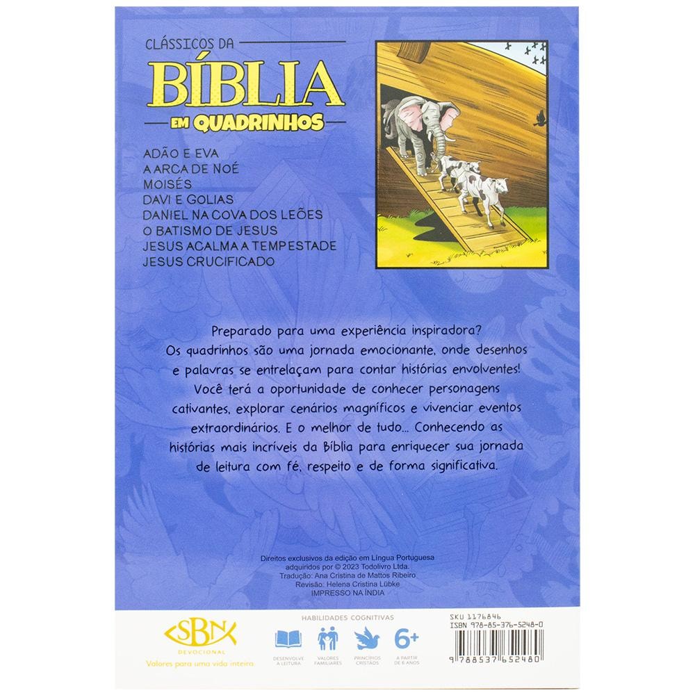 Clássicos da Bíblia em Quadrinhos: Arca de Noé, a | Brijbasi Art Press Ltd