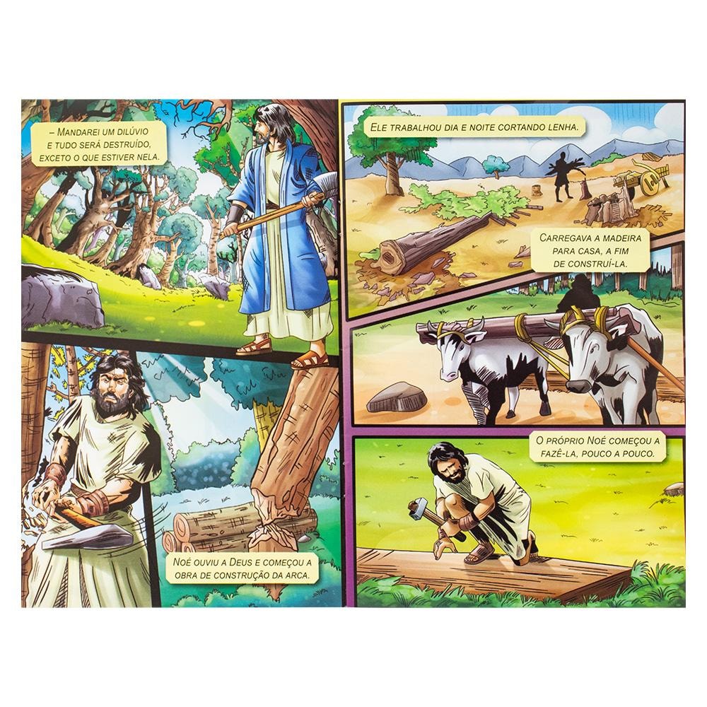 Clássicos da Bíblia em Quadrinhos: Arca de Noé, a | Brijbasi Art Press Ltd