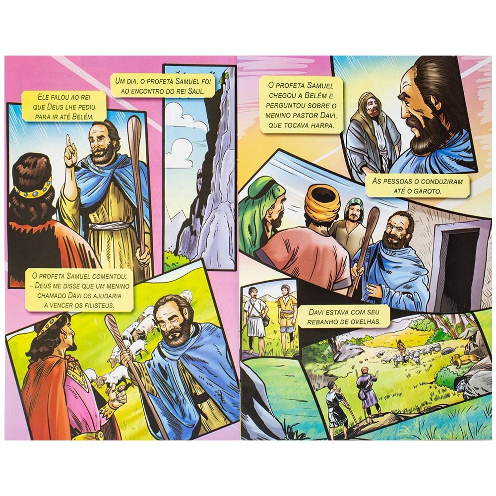 Clássicos da Bíblia em Quadrinhos: Davi e Golias | Brijbasi Art Press Ltd