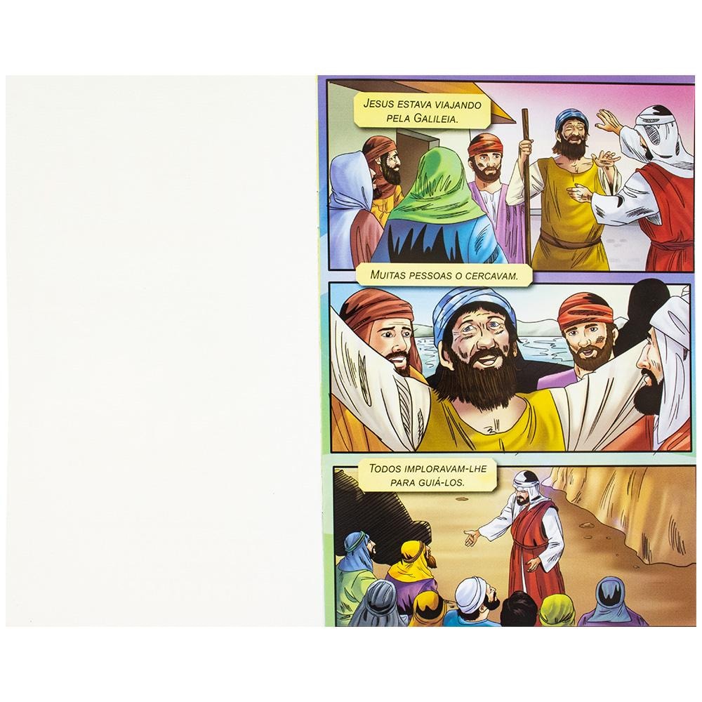 Clássicos da Bíblia em Quadrinhos: Jesus Acalma a Tempestade | Brijbasi Art Press Ltd