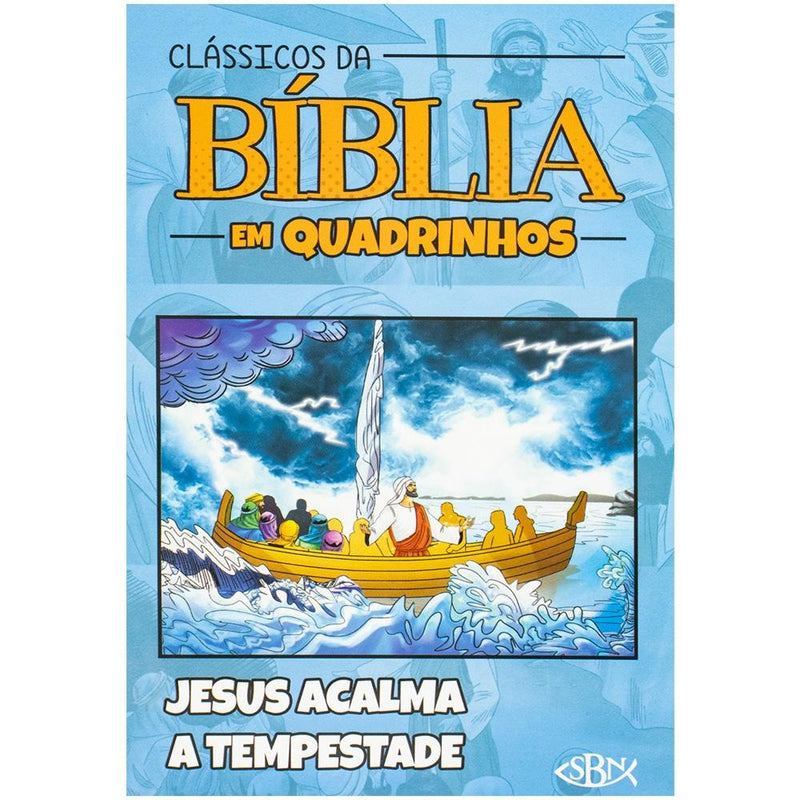 Clássicos da Bíblia em Quadrinhos: Jesus Acalma a Tempestade | Brijbasi Art Press Ltd