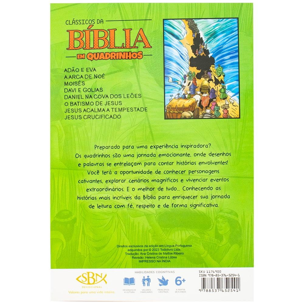 Clássicos da Bíblia em Quadrinhos: Moisés | Brijbasi Art Press Ltd