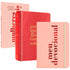 Kit Fé em Ação de Viviane Martinello: Bíblia Mulheres NVT rosa, livro Mulheres Improváveis e moleskine rosa. — Plenitude