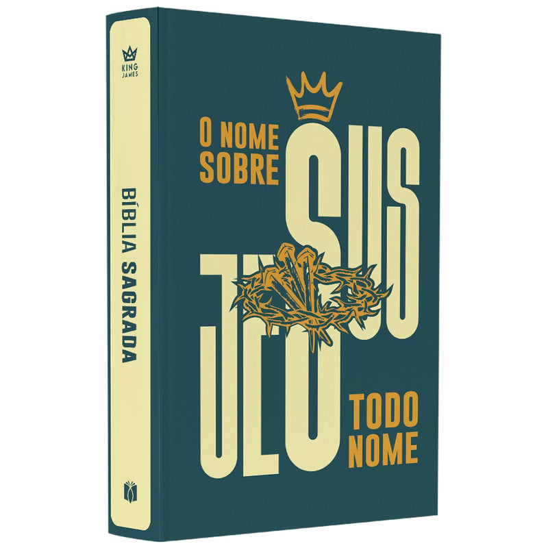 Bíblia Sagrada O Nome Sobre Todo Nome | King James | Letra Normal | Capa Brochura