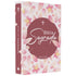 Bíblia Sagrada King James Fiel 1611, capa brochura floral em tons de rosa e salmão, com título "Bíblia Sagrada" em destaque — Plenitude