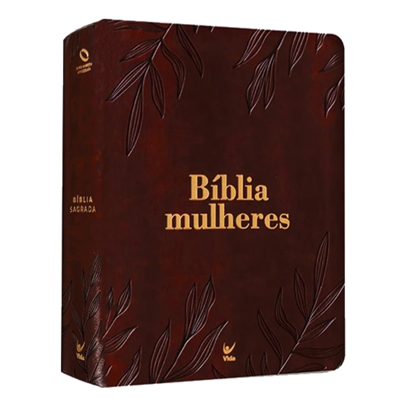 Bíblia Mulheres | Viviane Martinello | NAA | Espaço Para Anotações | Folhas Marrom