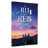 Livro "O Rei dos Reis" de Charles Dickens, capa azul e roxa com deserto, camelos e céu estrelado. — Plenitude