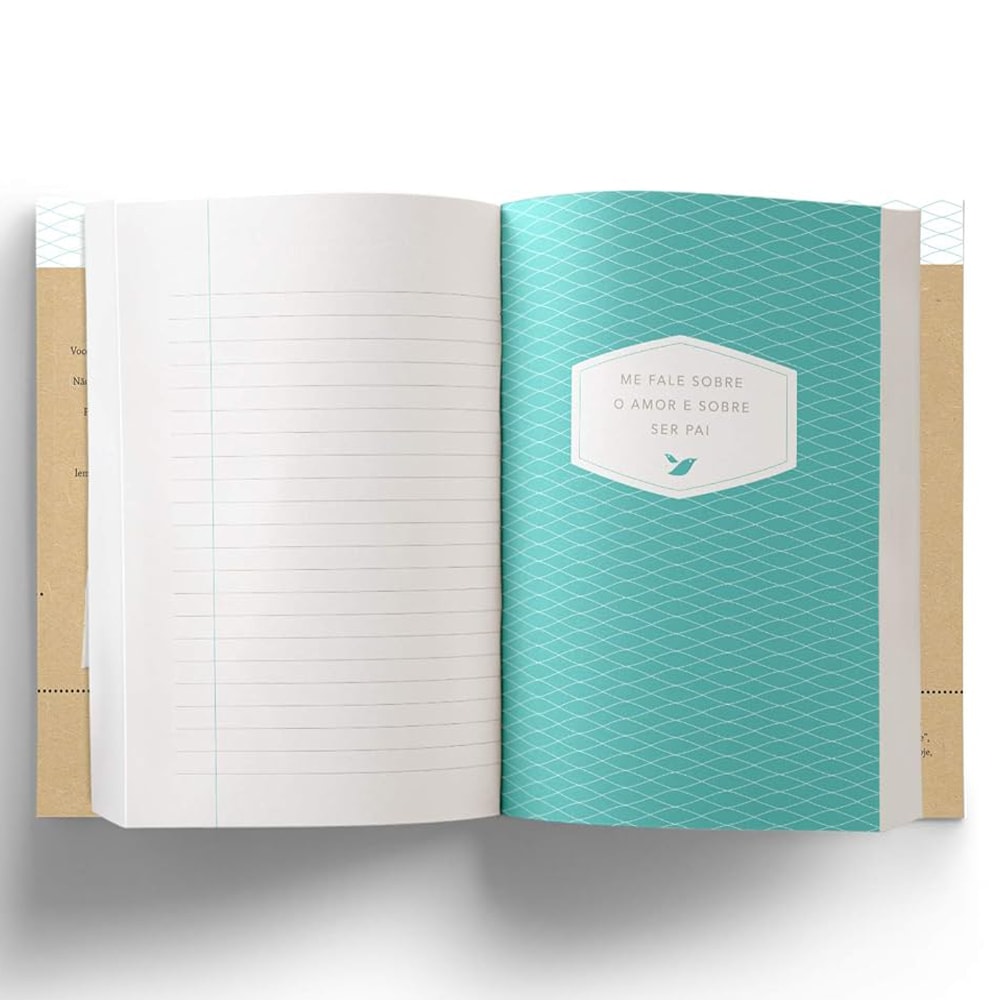 Kit Pai e Memórias | Pai, Me Conta Sua História? + Para Meu Pai