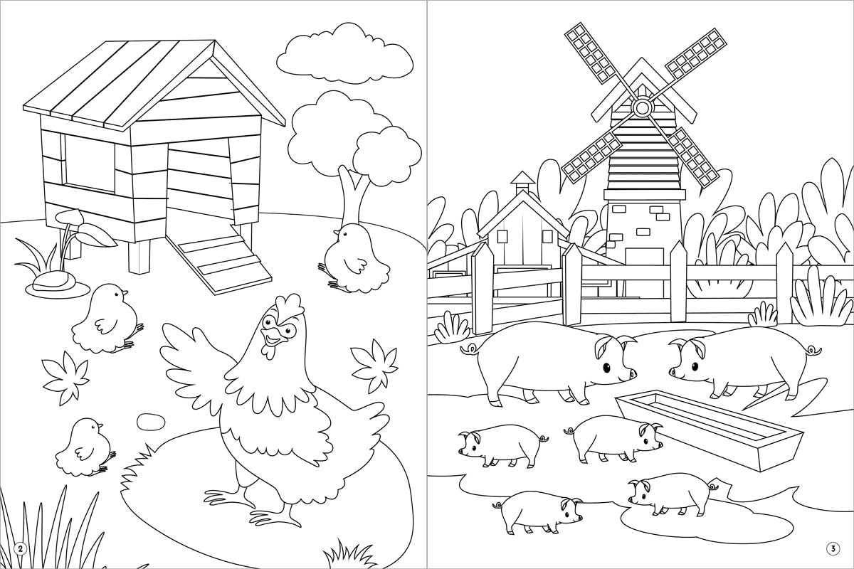Livro de Colorir | Fantoche | Animais da Selva