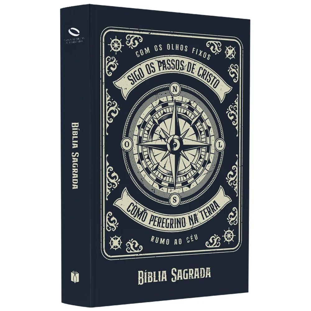 Kit Dia dos Pais - Seja Homem | Telmo Martinello + Bíblia Sagrada Bússola | NAA | Letra Normal | Capa Dura