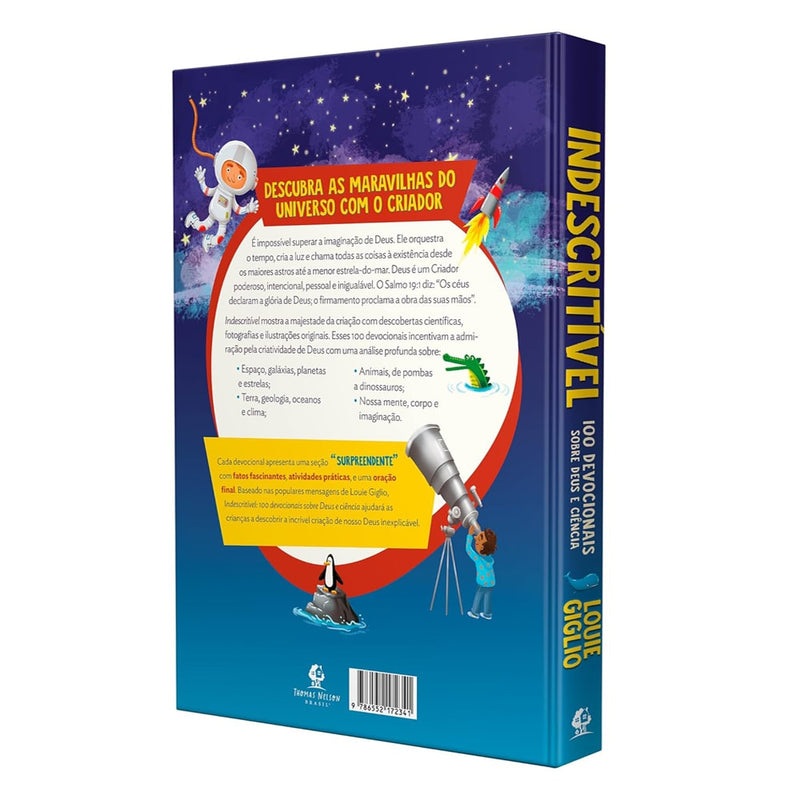 Indescritível | 100 Devocionais Sobre Deus e a Ciência | Louie Giglio | Capa Dura