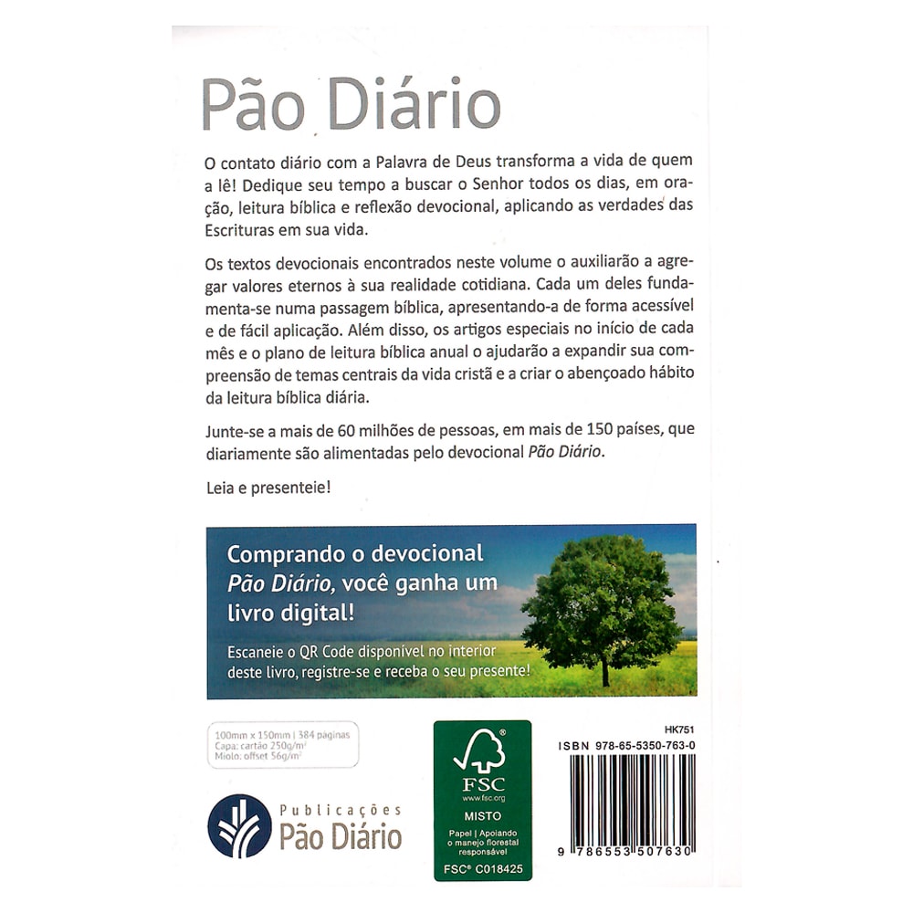 Devocional Pão Diário | Vol. 29 | Ensina-me (Salmo 119.64)