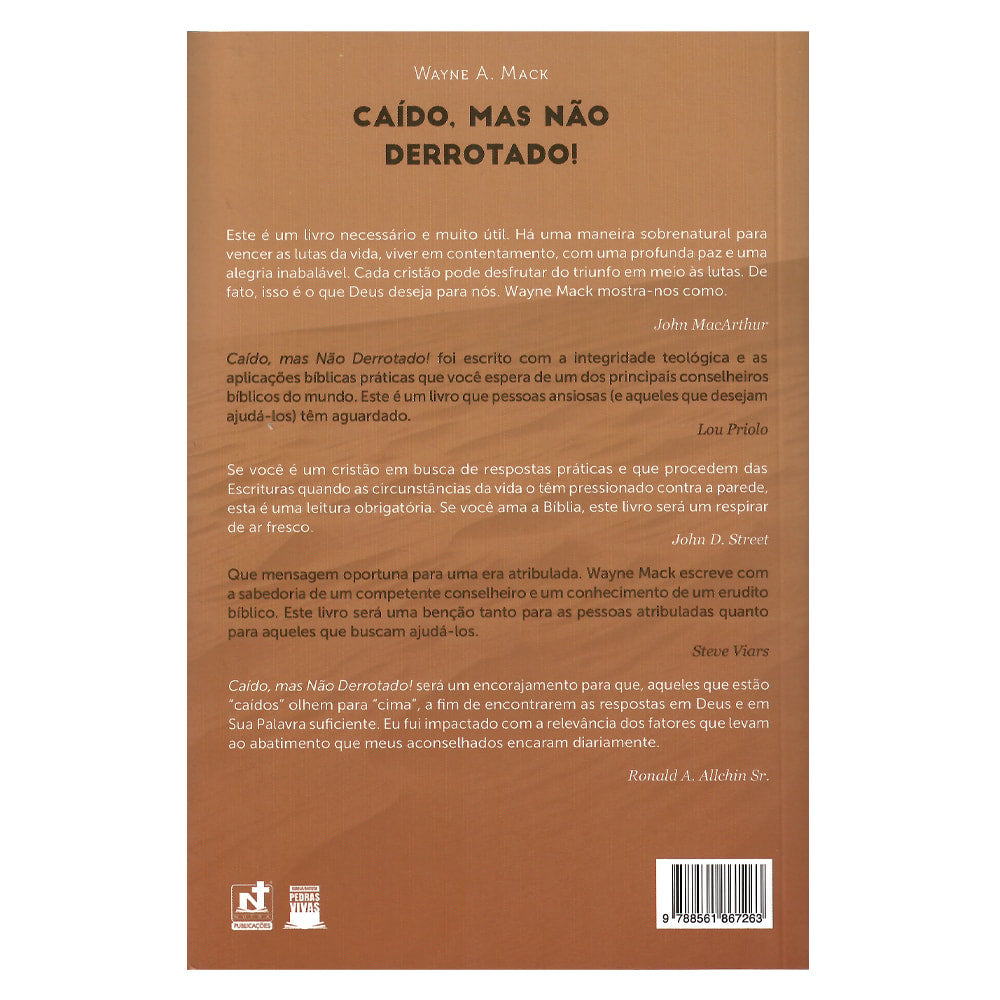 Caído, Mas Não Derrotado! | Wayne A. Mack