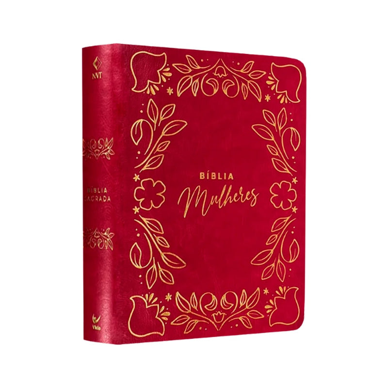 Kit Mulheres do Secreto + Bíblia Mulheres Frame e Floral Rosa NVT Viviane Martinello