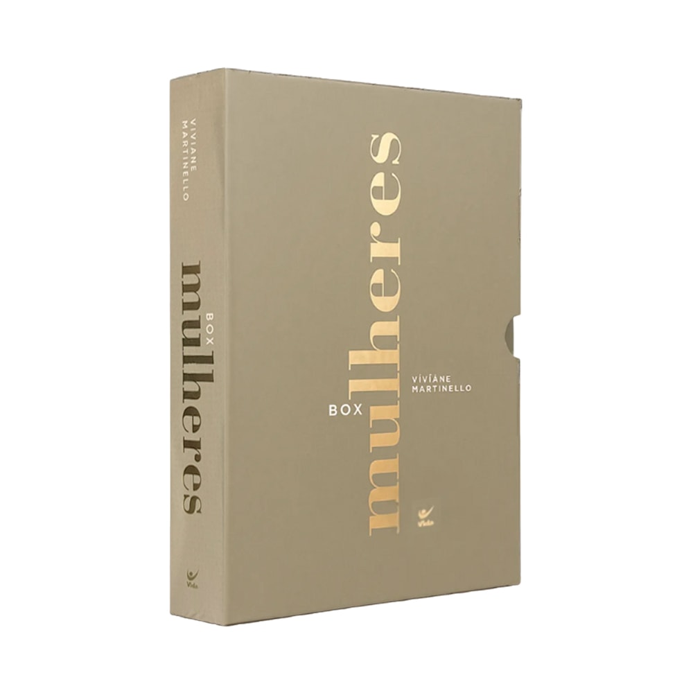 Kit Mulheres do Secreto + Box Mulheres Viviane Martinello Capa Dura Luxo