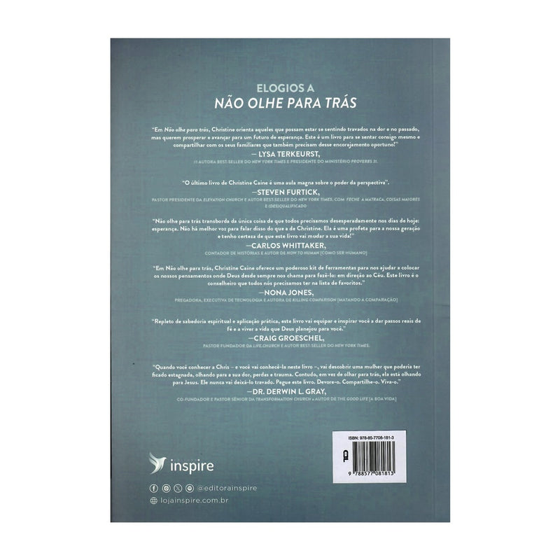 Não Olhe Para Trás | Christine Caine
