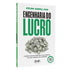 Livro de capa dura branca com título "Engenharia do Lucro" em verde e preto, com ilustração de notas de dólar. — Plenitude