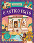 Livro Civilizações Incríveis: O Antigo Egito, capa colorida com ilustrações de pirâmides e personagens egípcios. — Plenitude