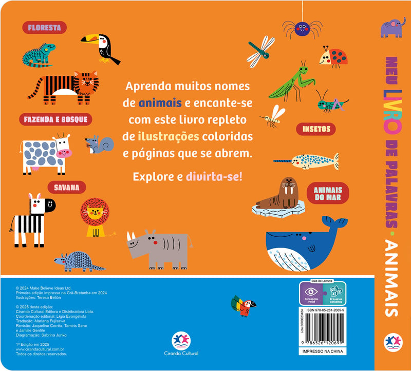 Meu Livro de Palavras - Animais