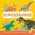 Livro infantil "Primeiros Conhecimentos - Dinossauros" da Ciranda Cultural, com capa amarela e dinossauros. — Plenitude