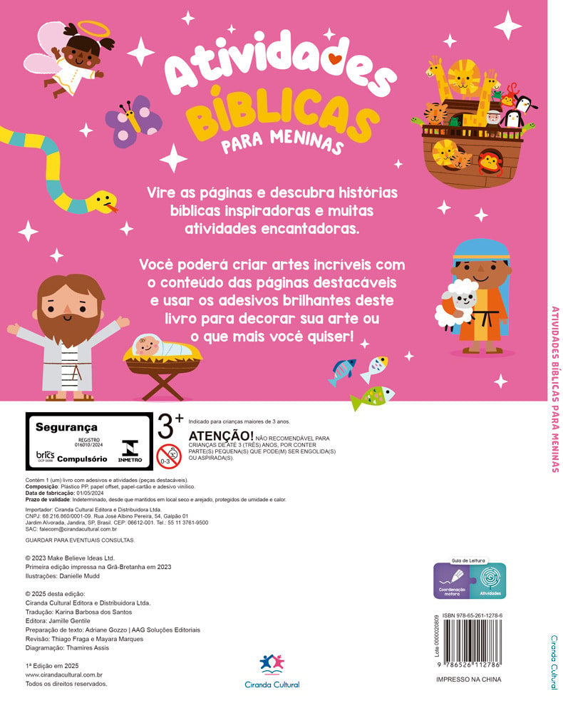 Atividades Biblicas para Meninas