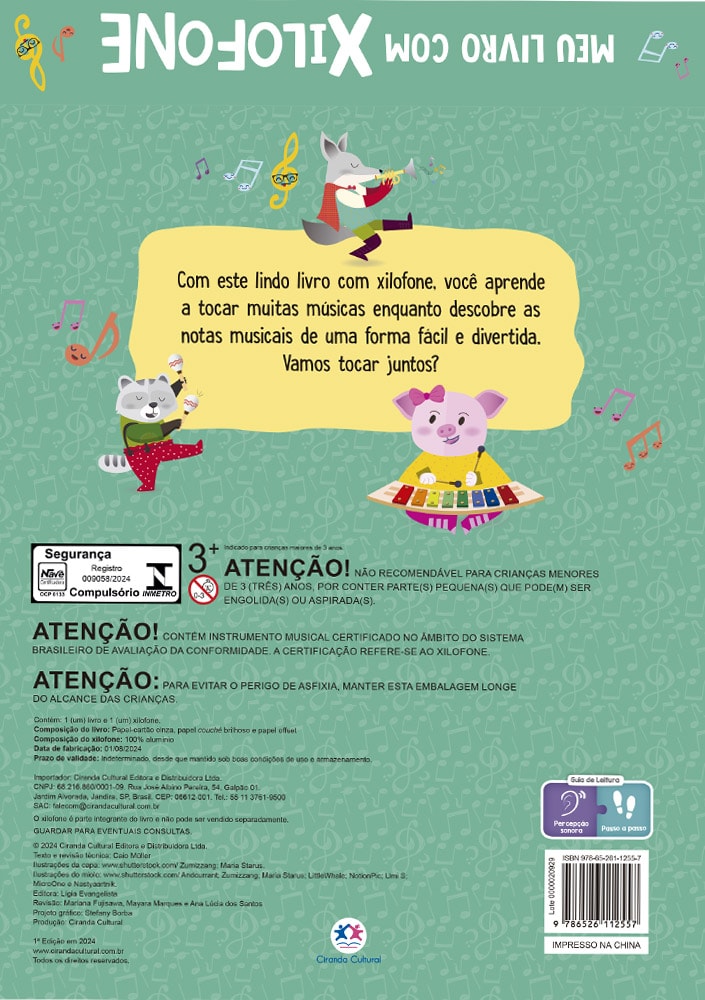 Meu Livro com Xilofone