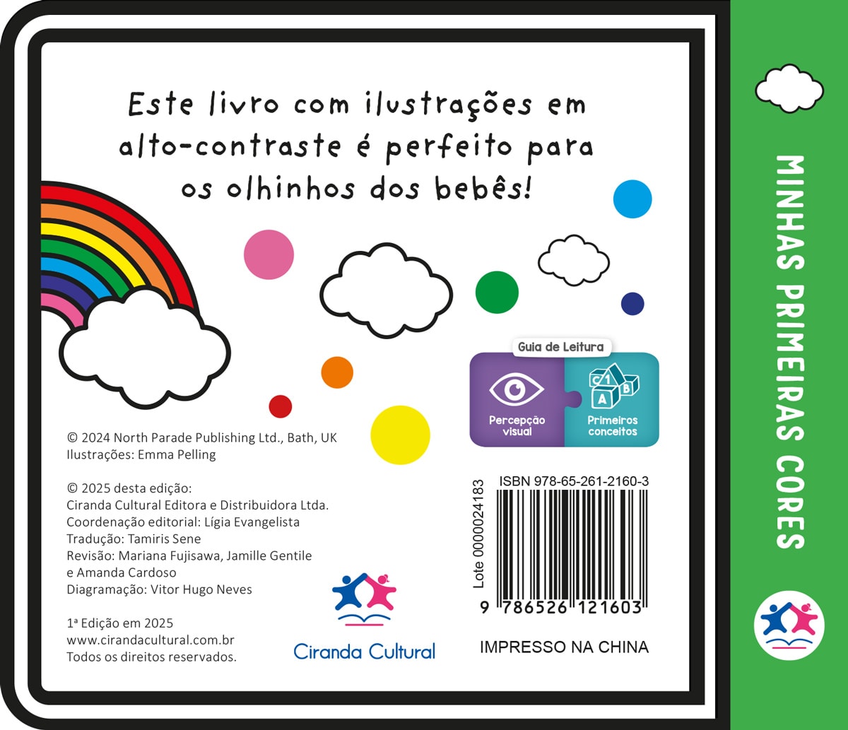 Minhas Primeiras Cores | Ciranda Cultural
