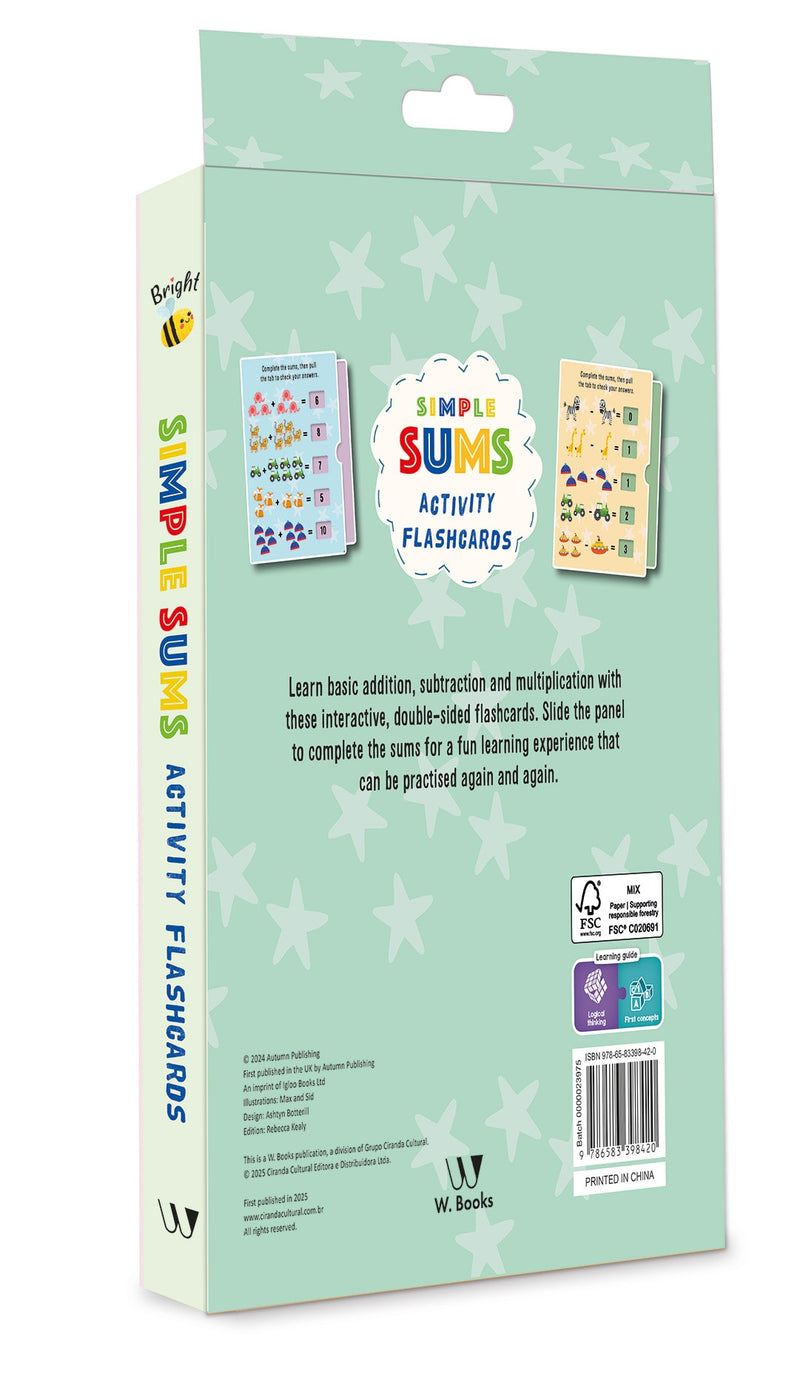 Simple Sums Activity - Flashcards