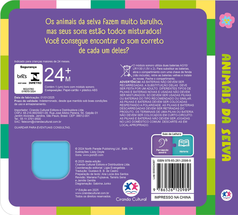 Animais da Selva | Ciranda Cultural