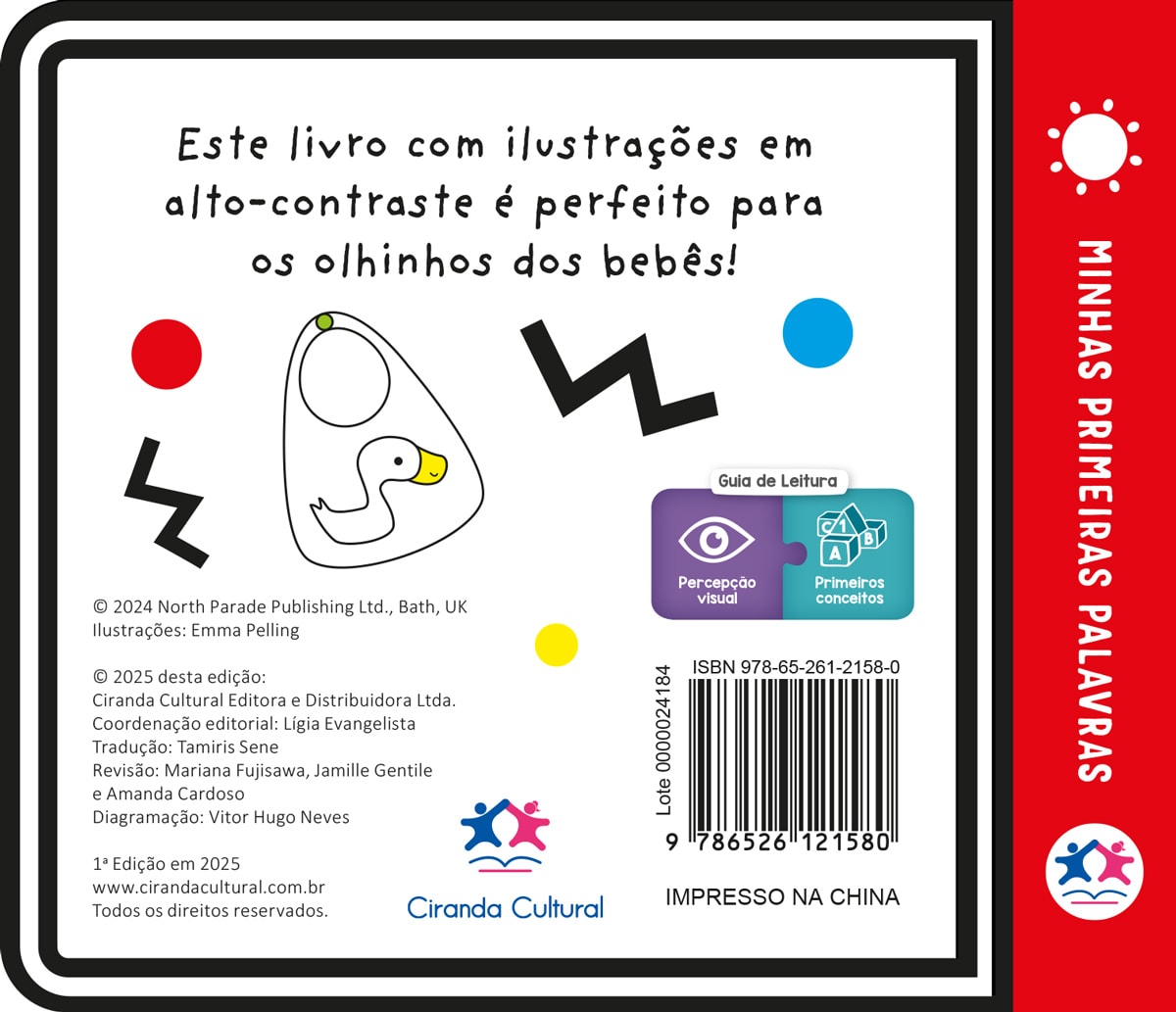 Livro Cartonado Minhas Primeiras Palavras