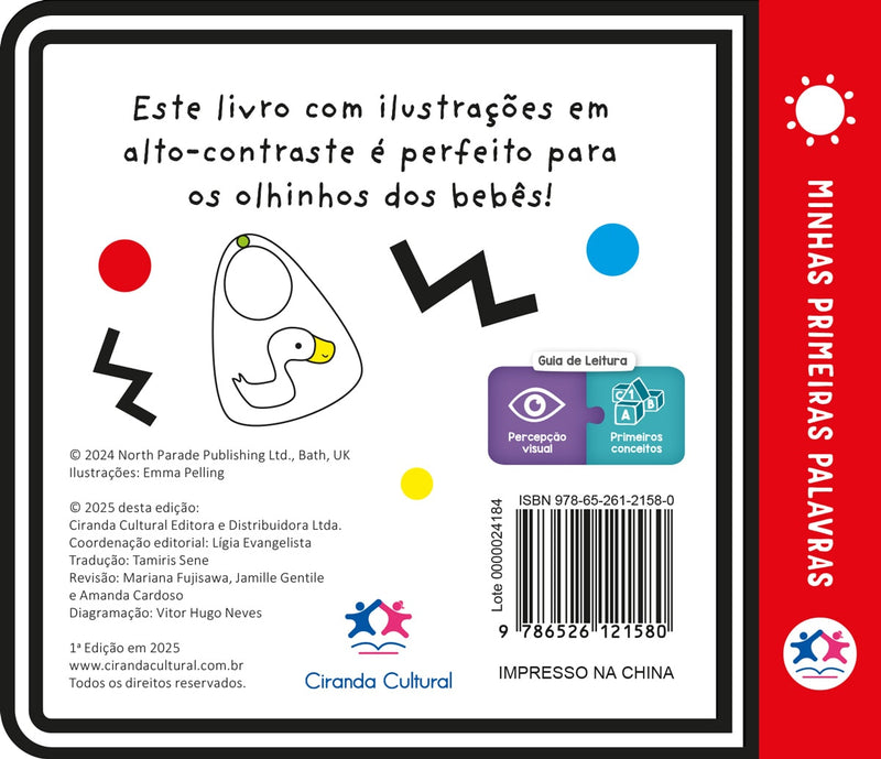 Livro Cartonado Minhas Primeiras Palavras