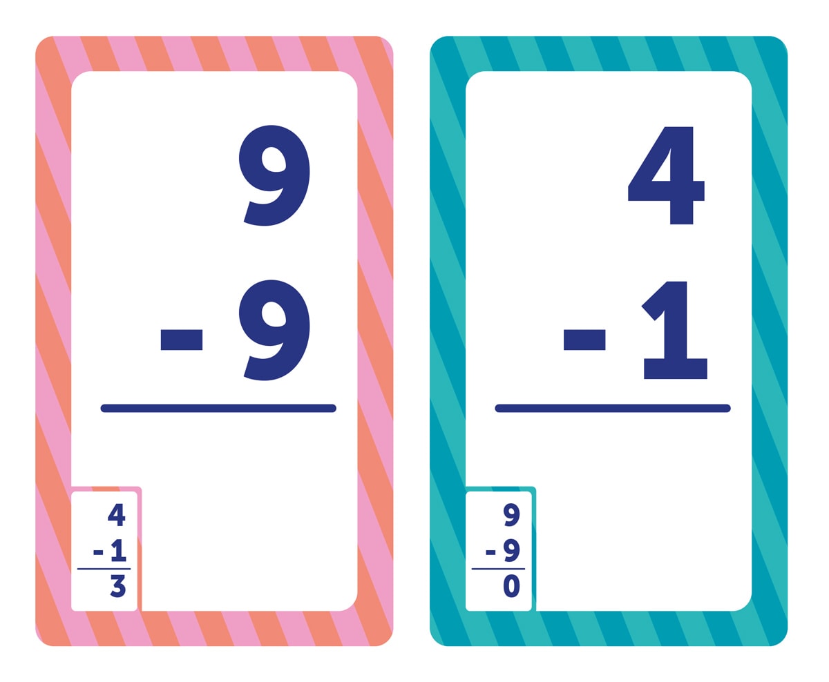 Flash Cards: Subtraction