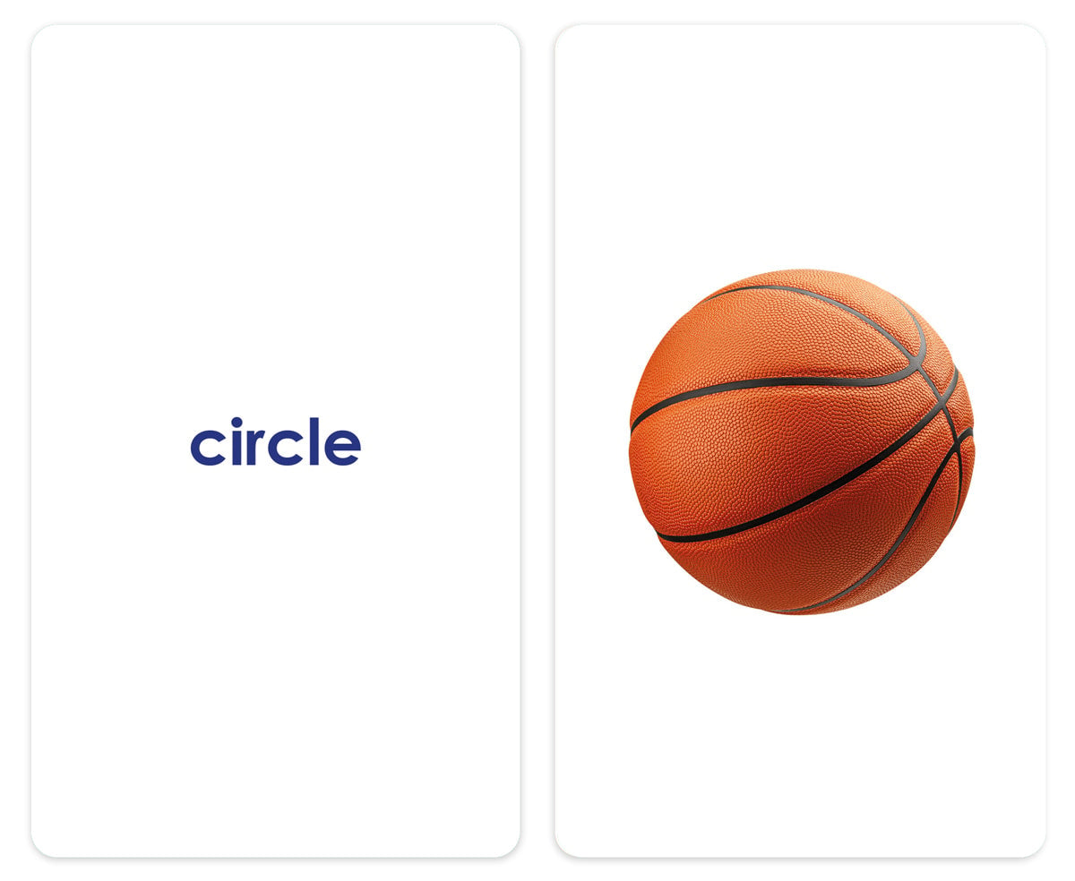 Flash Cards: Colors and Shapes