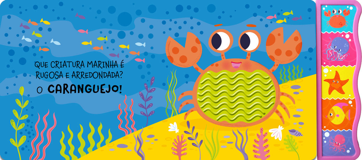 Livro Sonoro Animais do Mar
