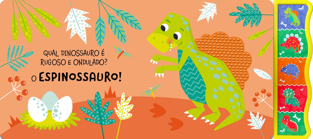 Livro Sonoro Dinossauros
