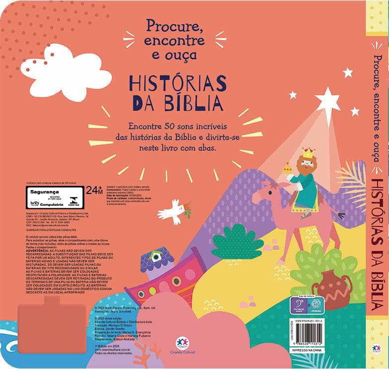 Procure, Encontre e Ouca Historias da Biblia