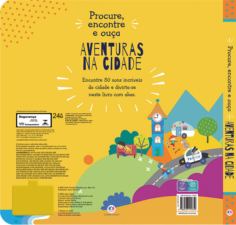 Procure, Encontre e Ouca Aventuras na Cidade
