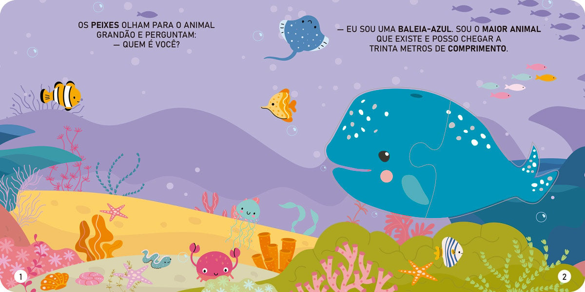 Animais do Mar quebra-cabeças