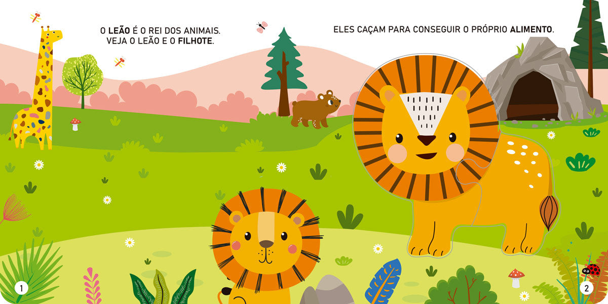 Animais da Selva quebra-cabeças