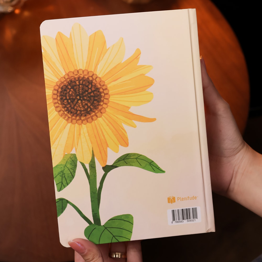 Bíblia Sagrada Girassol | KJA | Letra Maior | Capa Dura