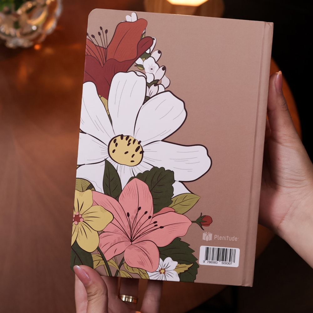 Bíblia Sagrada Flores Variadas | KJA | Letra Maior | Capa Dura