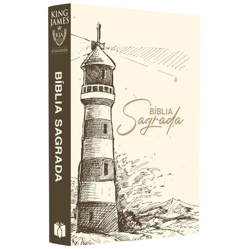 Bíblia Sagrada Farol Ilustrado | KJA | Letra Maior | Capa Dura