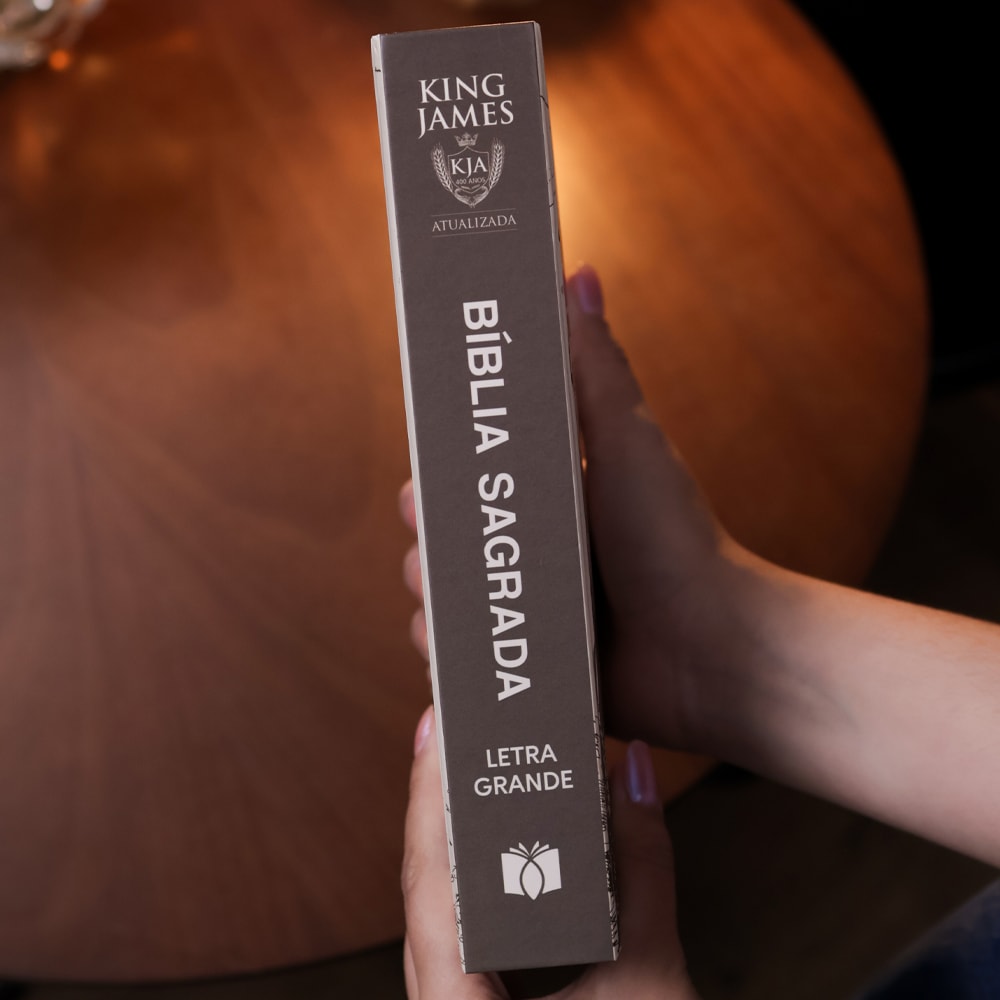 Bíblia Sagrada Farol Ilustrado | KJA | Letra Maior | Capa Dura