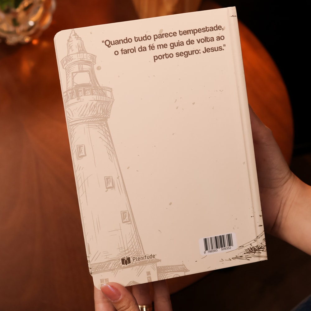Bíblia Sagrada Farol Ilustrado | KJA | Letra Maior | Capa Dura